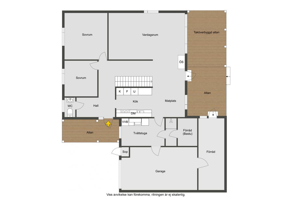 Planlösning entréplan