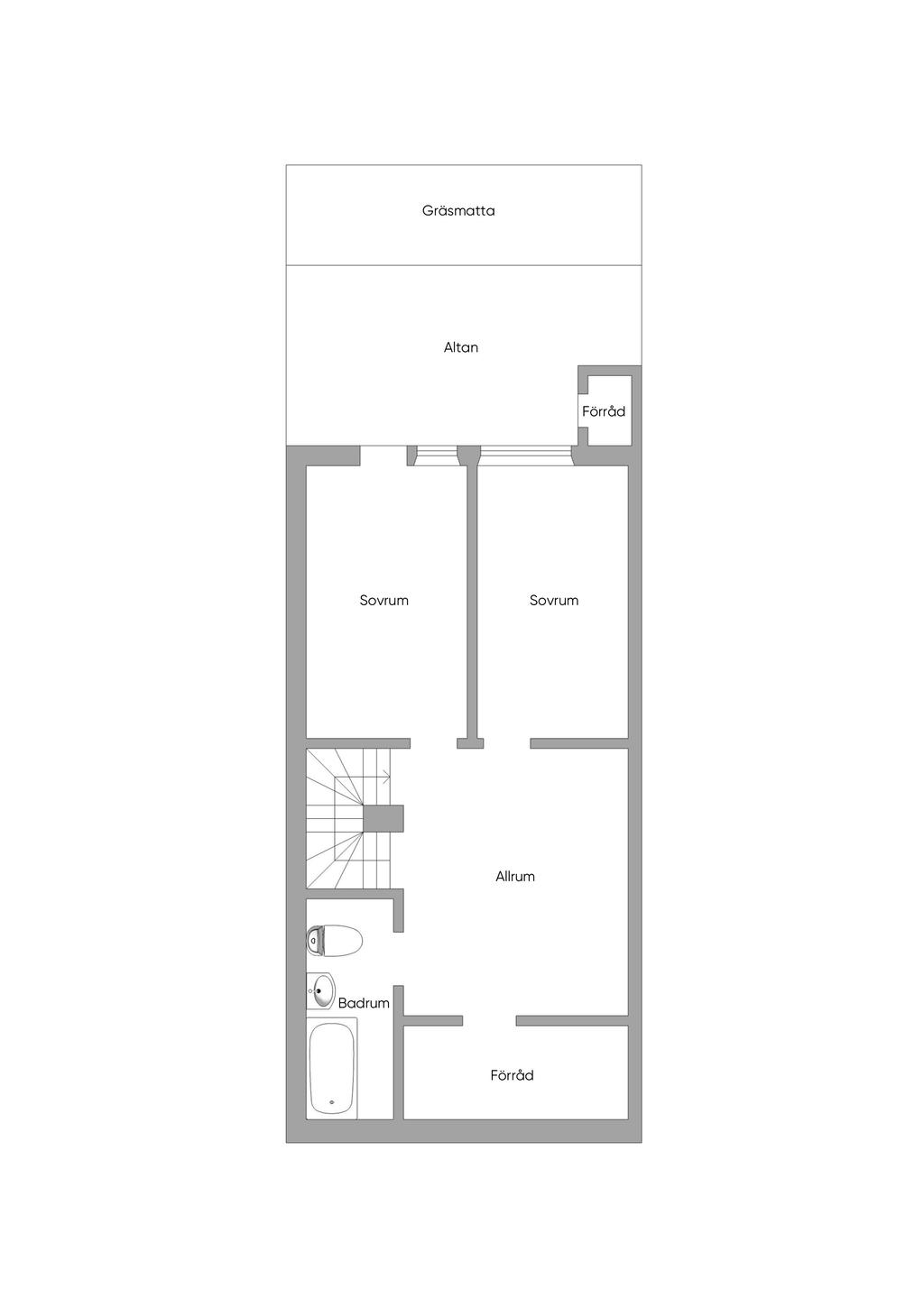Souterrängplan
