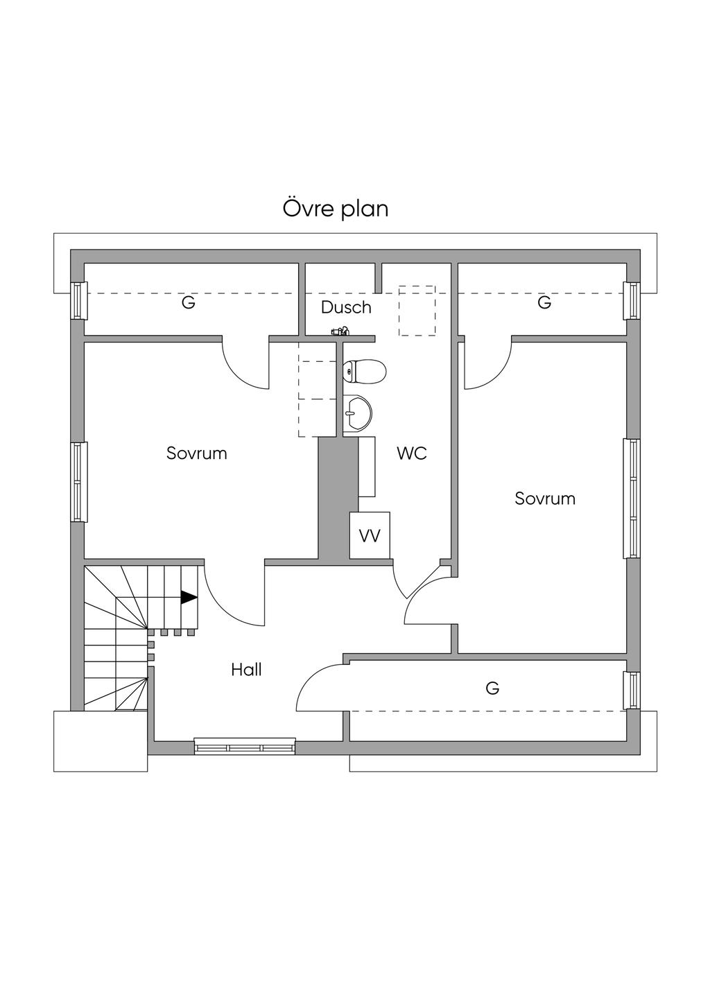 Övre plan