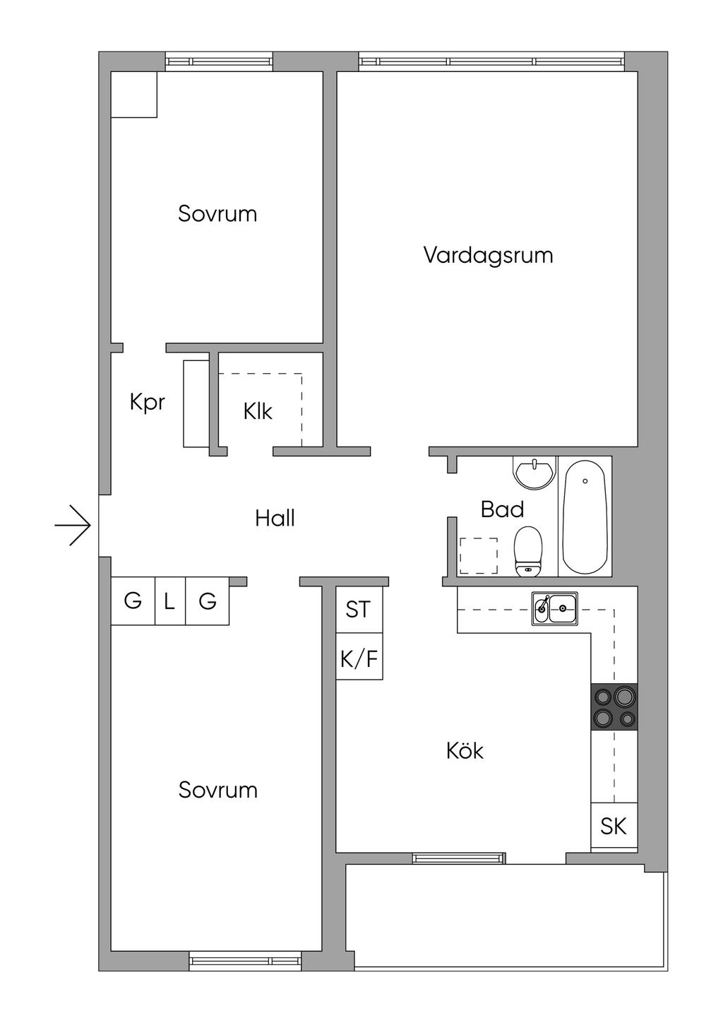Planlösning