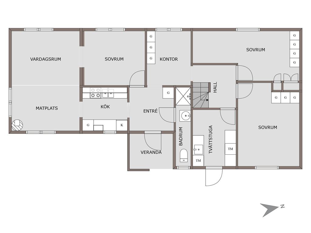 Planlösning - Röjdåforsvägen 28