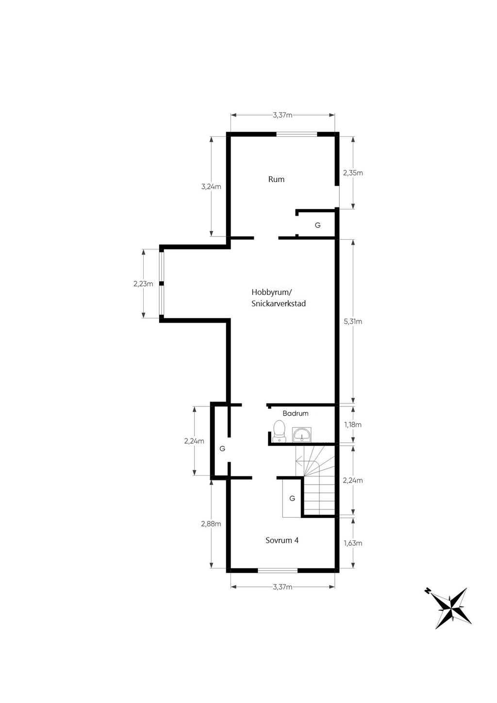 Övre plan