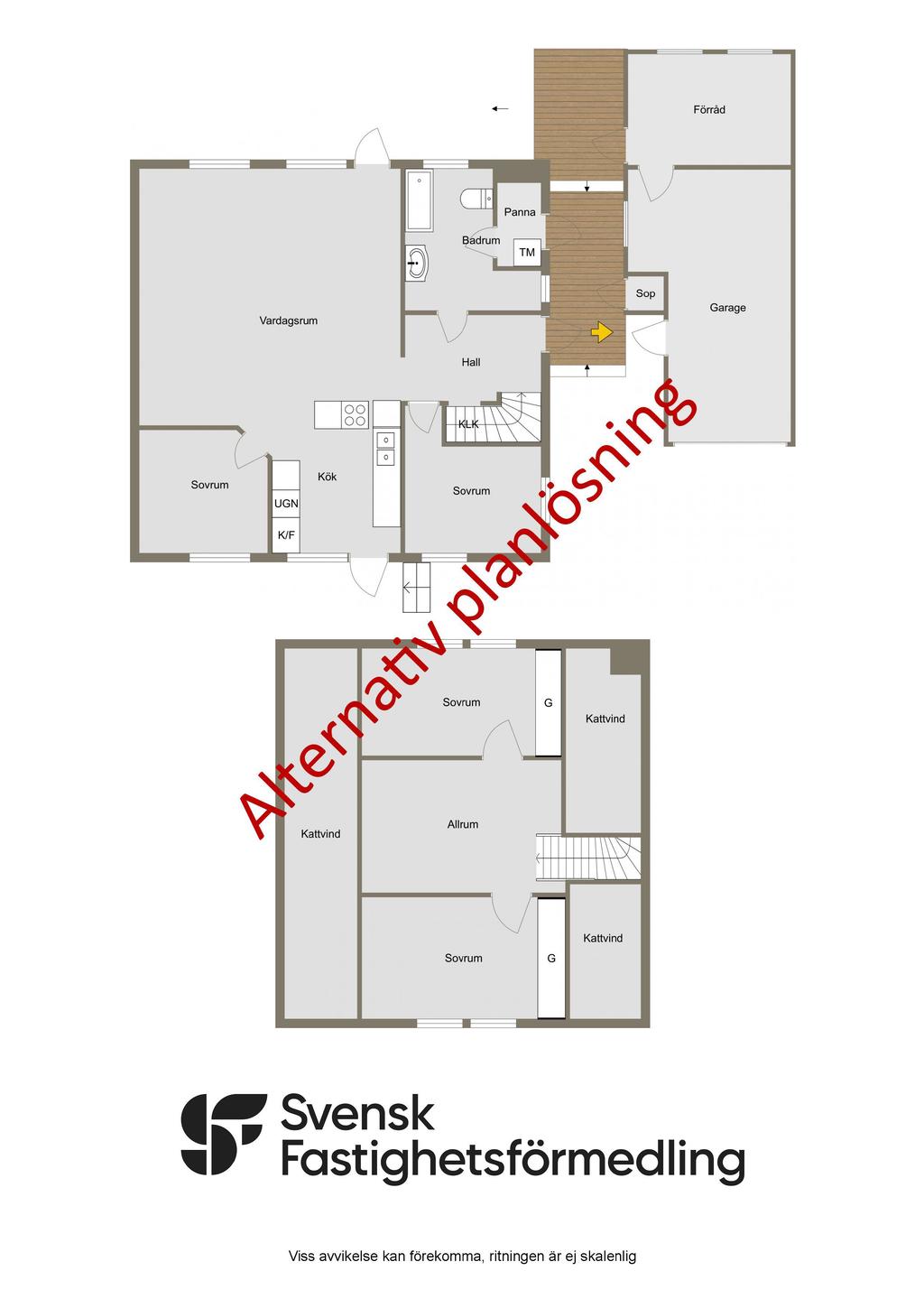Alternativ planlösning