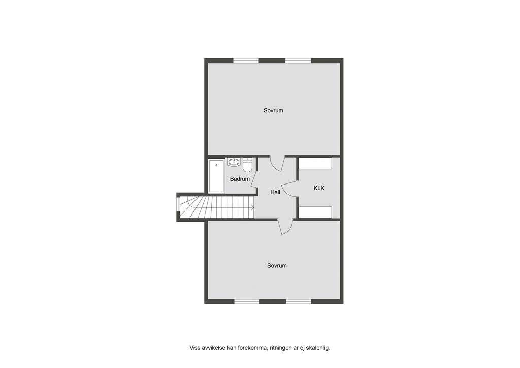 Planlösning övre plan
