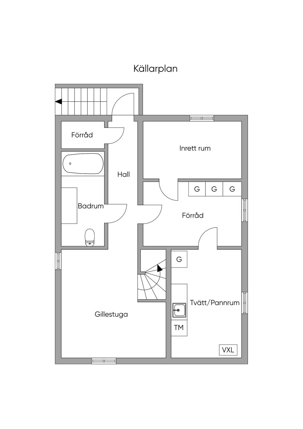 Källarplan