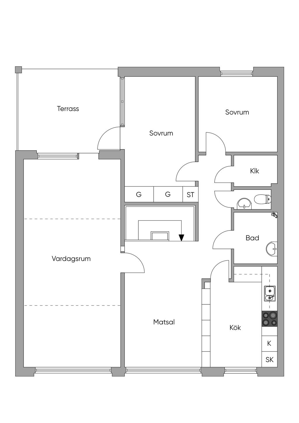 Övre plan