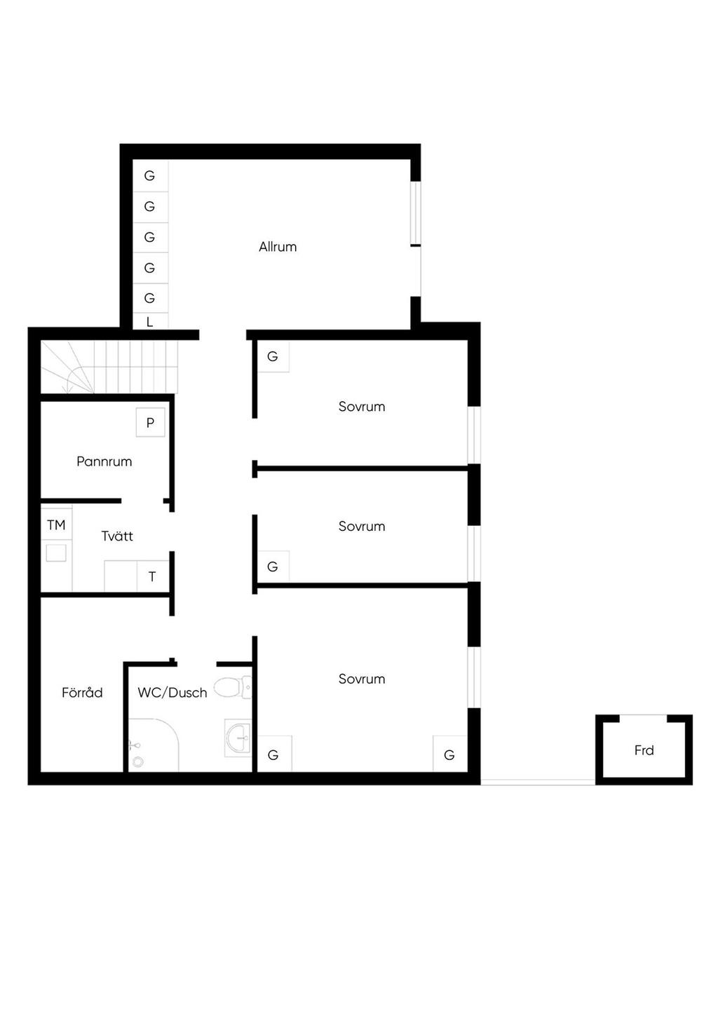 Suterrängplan