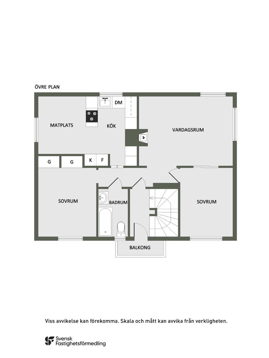 Planskiss övre plan