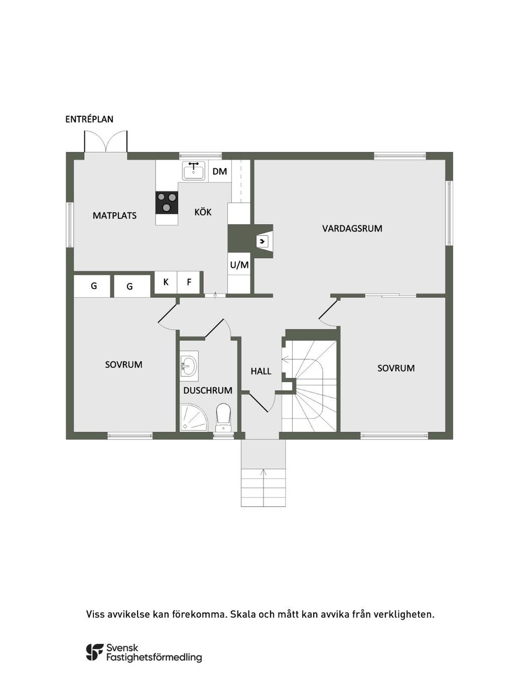 Planskiss entréplan