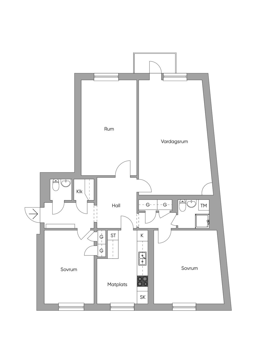 Planlösning