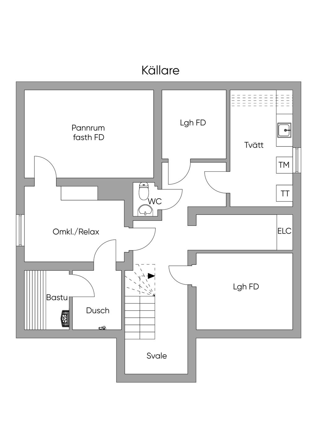 Källarplan