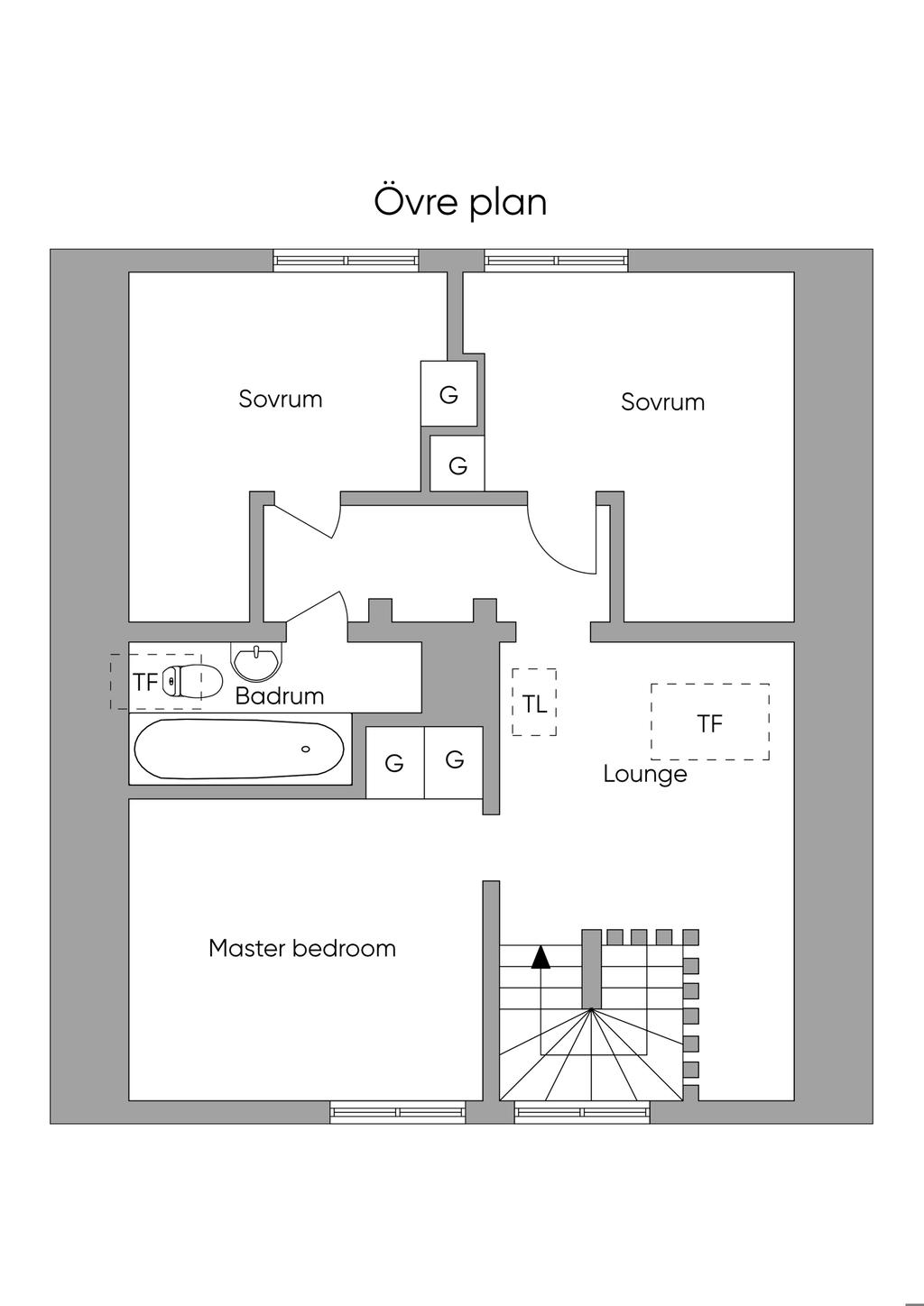 Planskiss, Övre Plan 2D
