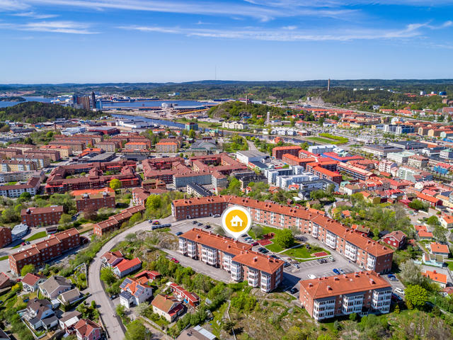 Attraktivt läge uppe på Håljuteberget!