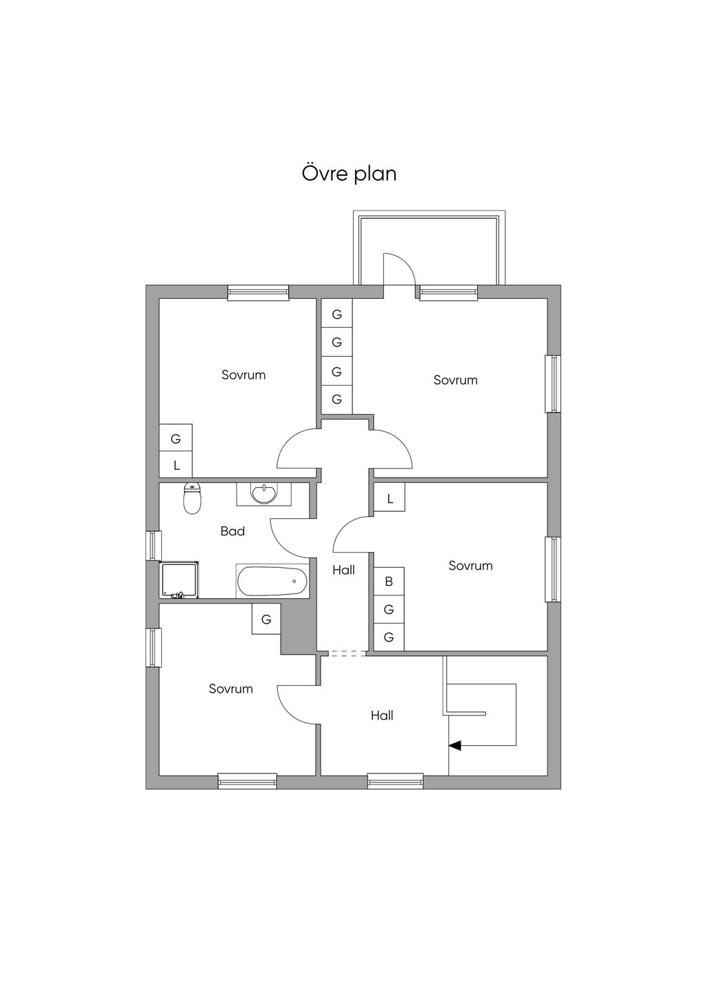 Övre plan
