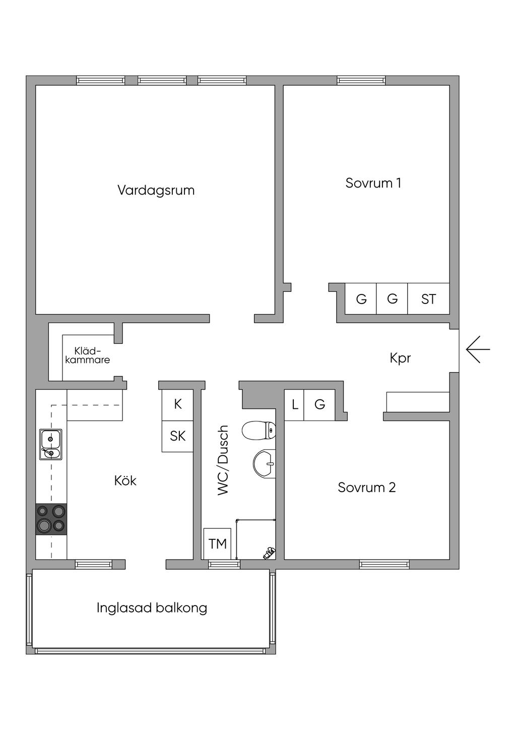 Planlösning