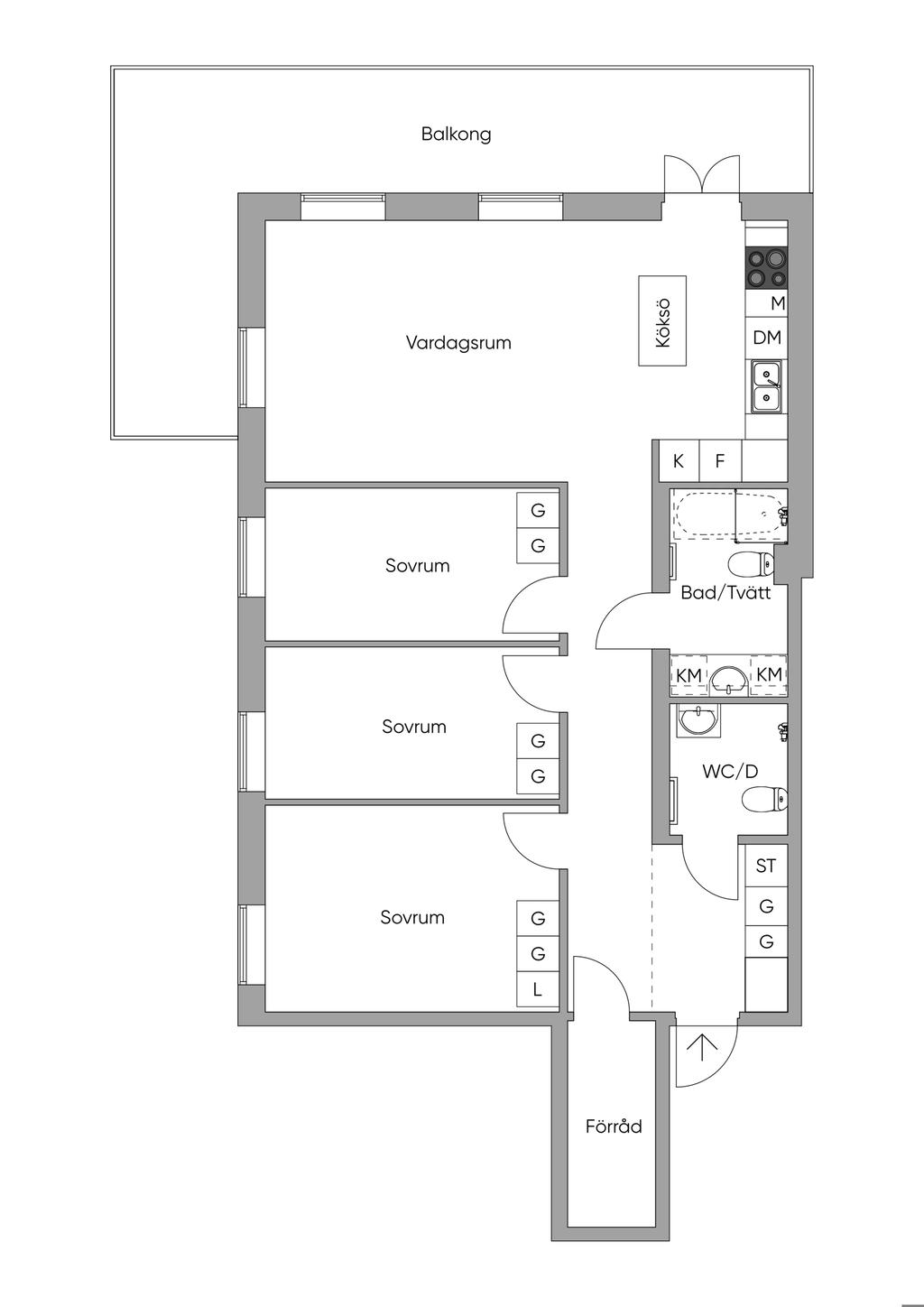 Planlösning 2D