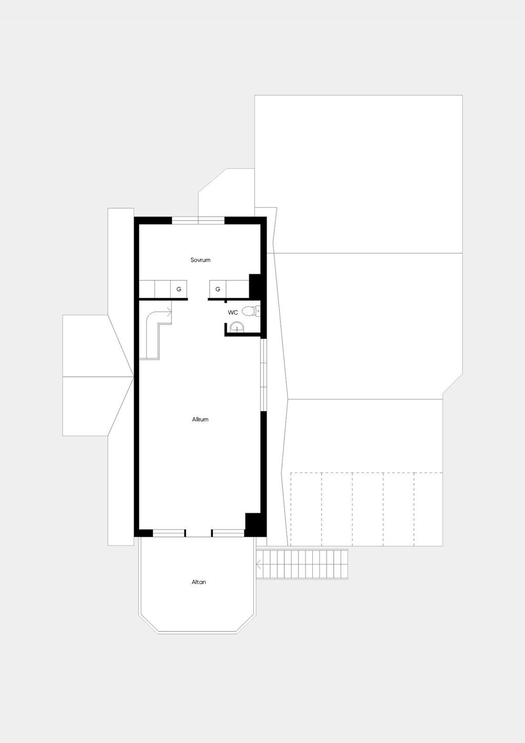 Övre plan Bostadshuset