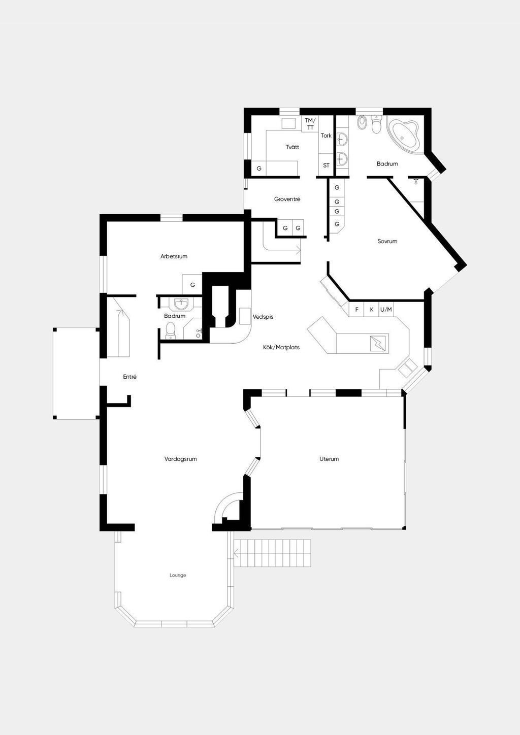 Entréplan Boningshuset