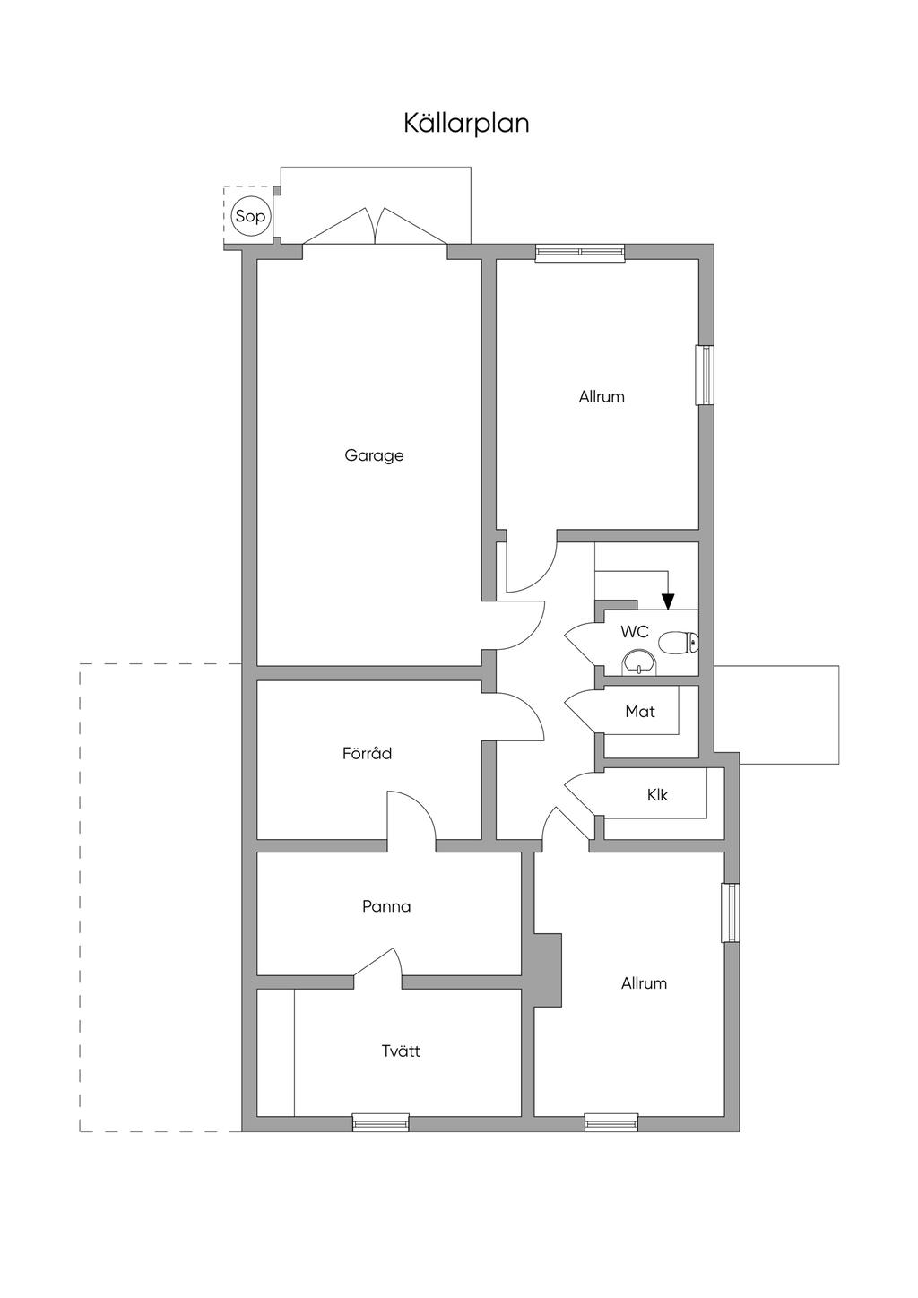 Källarplan
