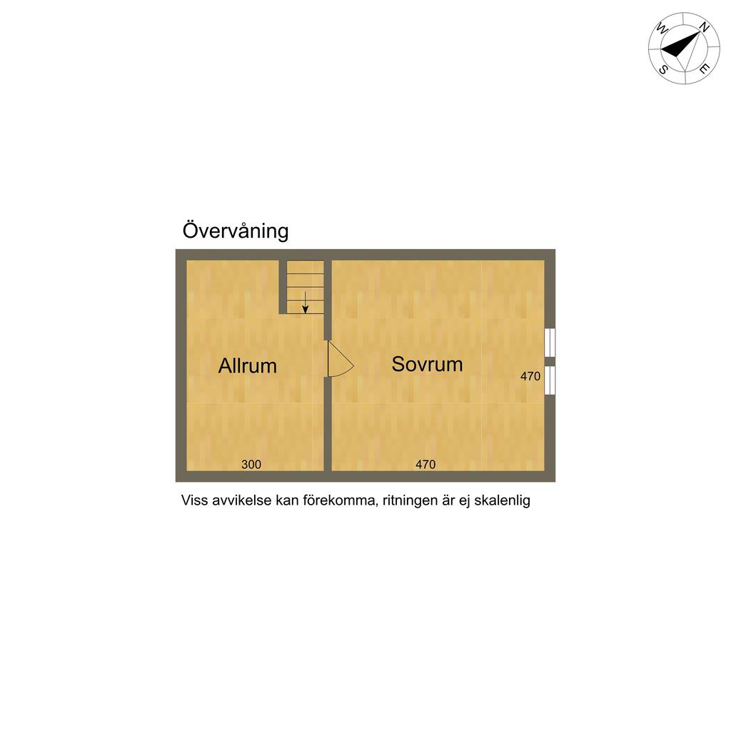 Planritning loft