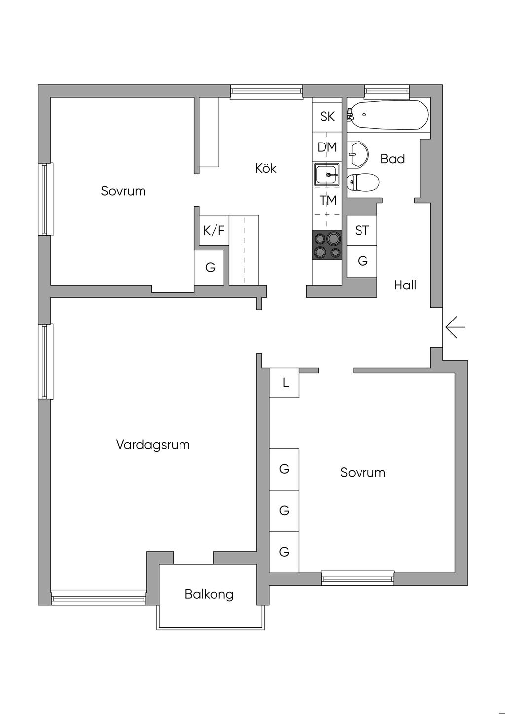 Planlösning
