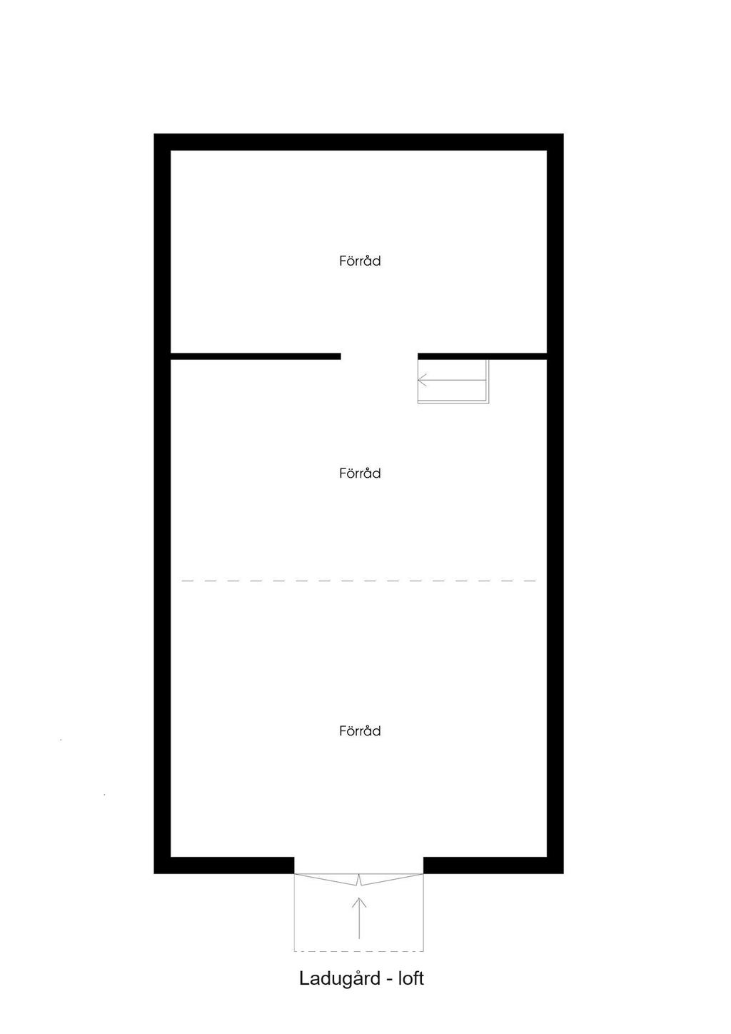Ladugård - loft