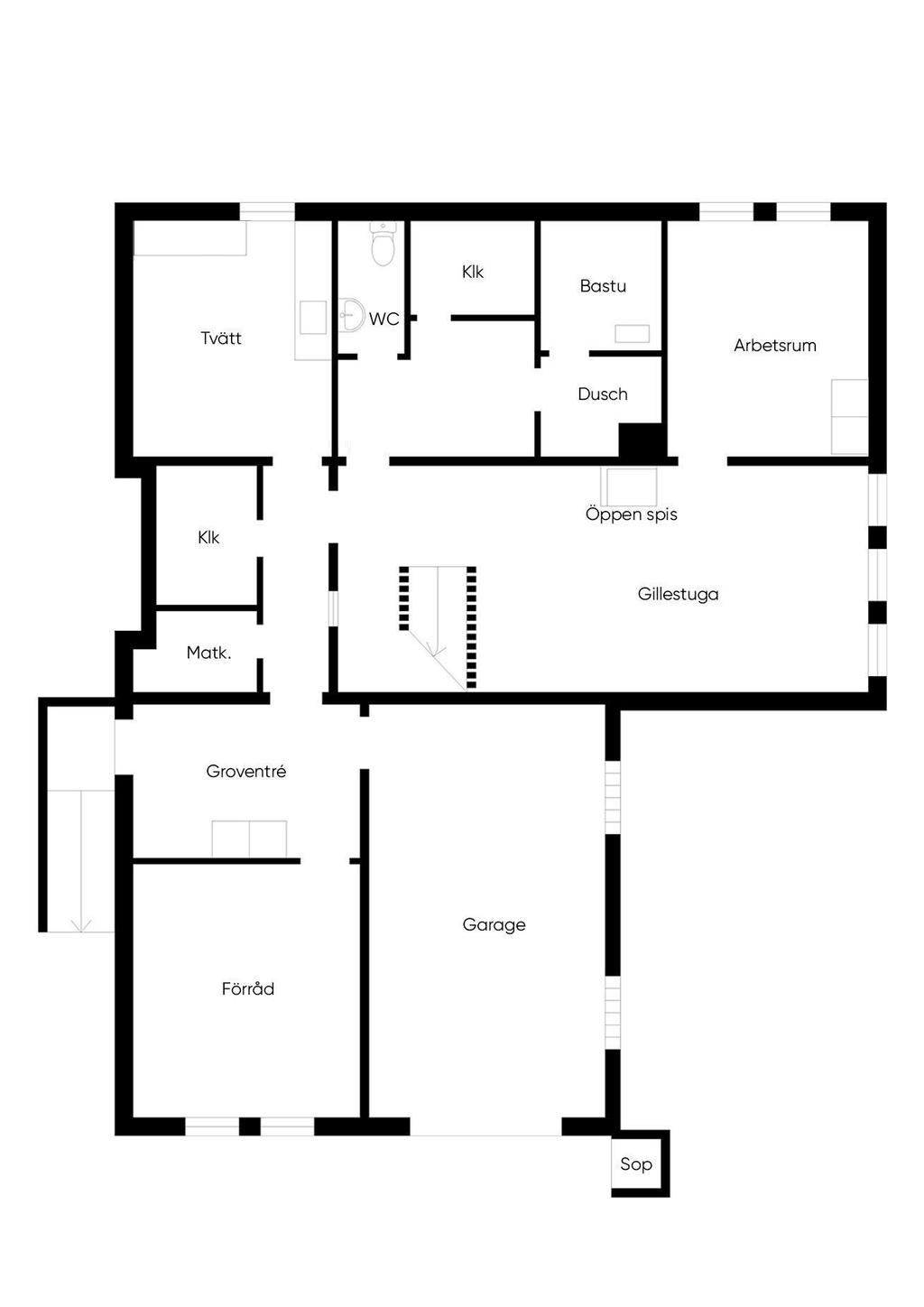 Källarplan