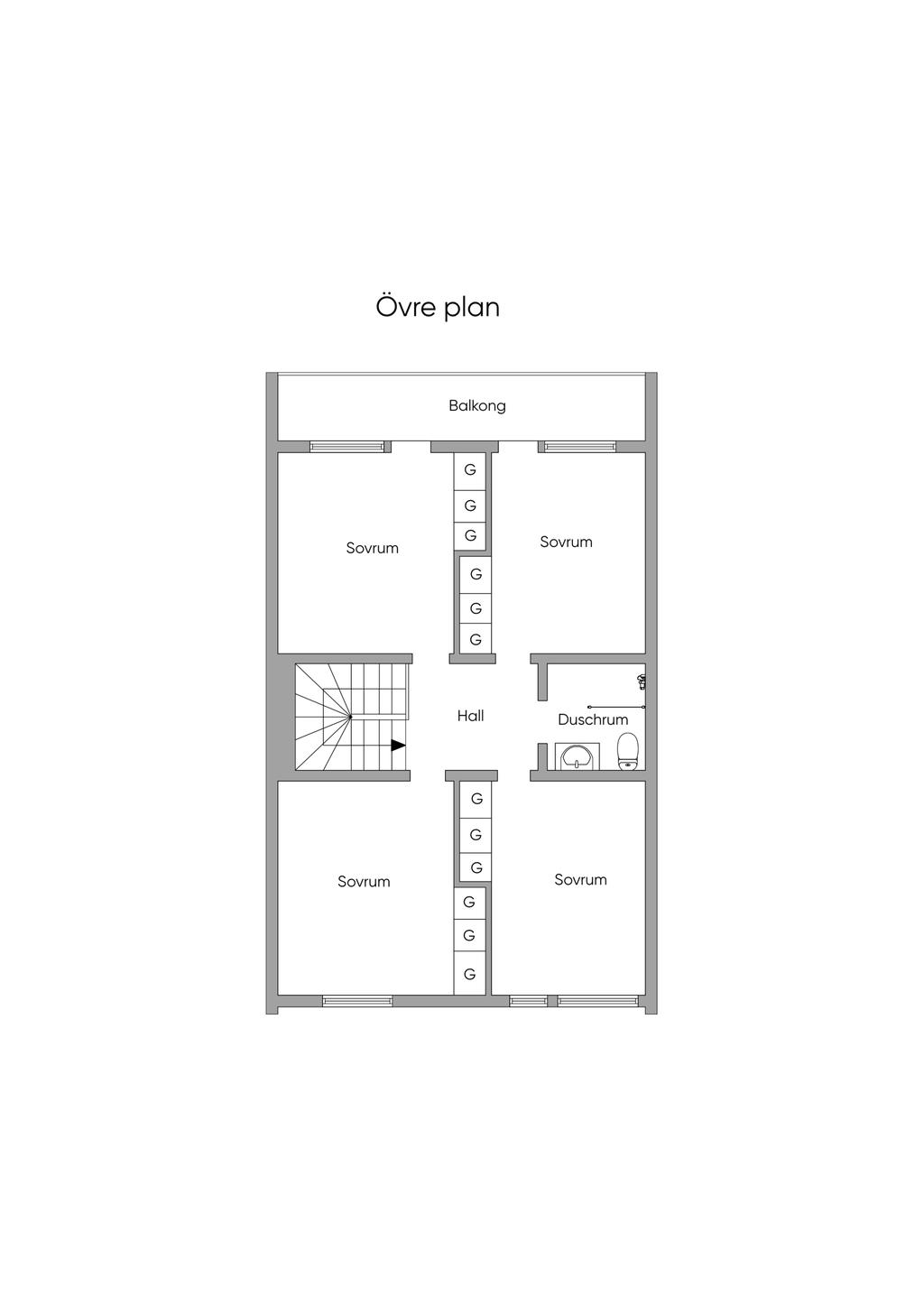 Planskiss, Övre Plan 2D