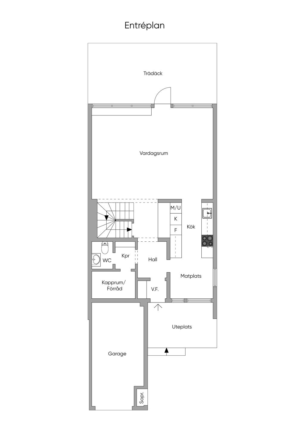 Planskiss, Entréplan 2D
