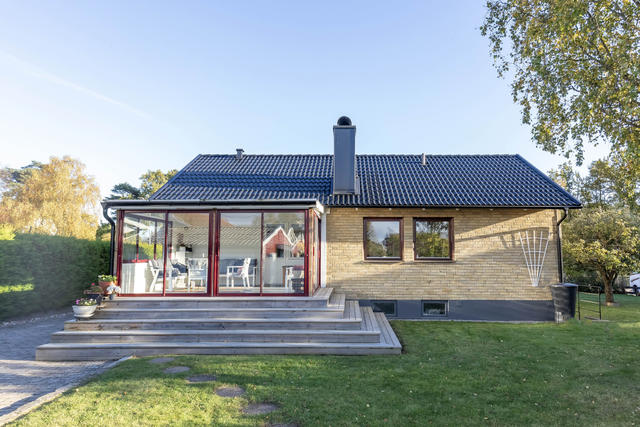 Smakfullt inglasat uterum