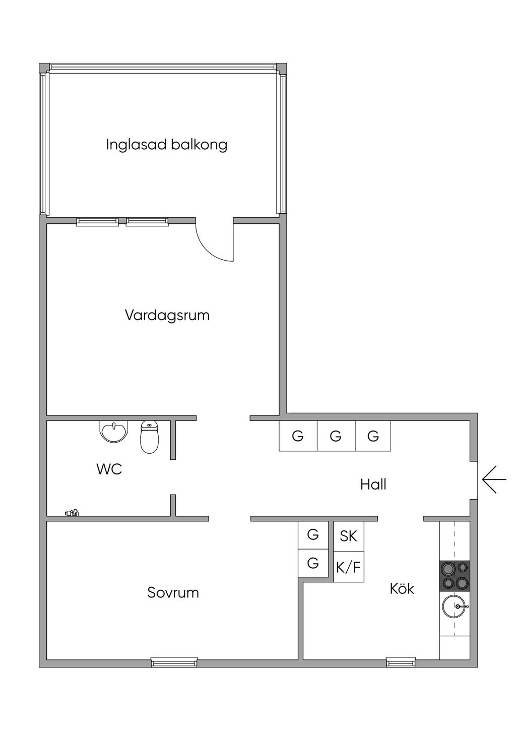 Planlösning