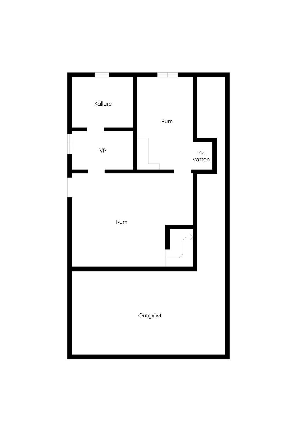 Planlösning källarplan