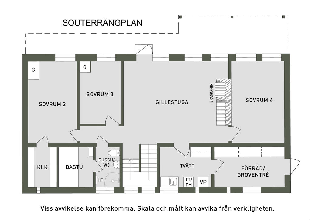 Souterrängplan
