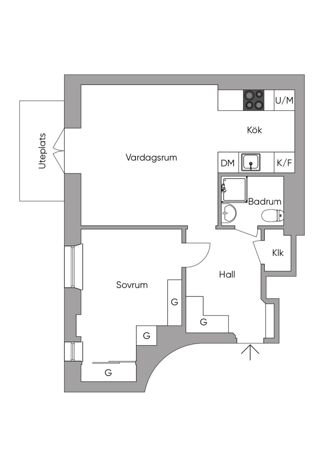 Alternativ planlösning