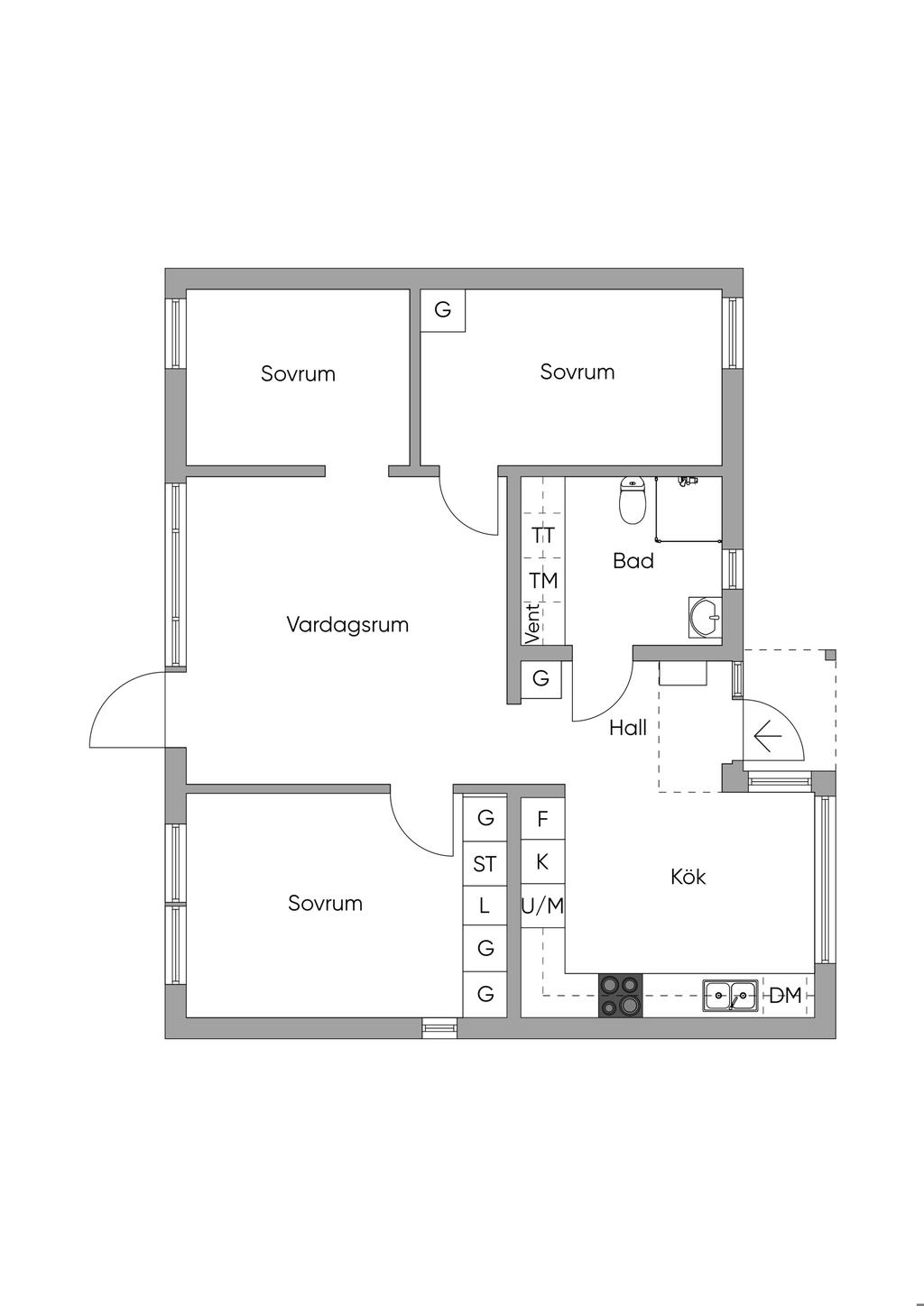 Planlösning
