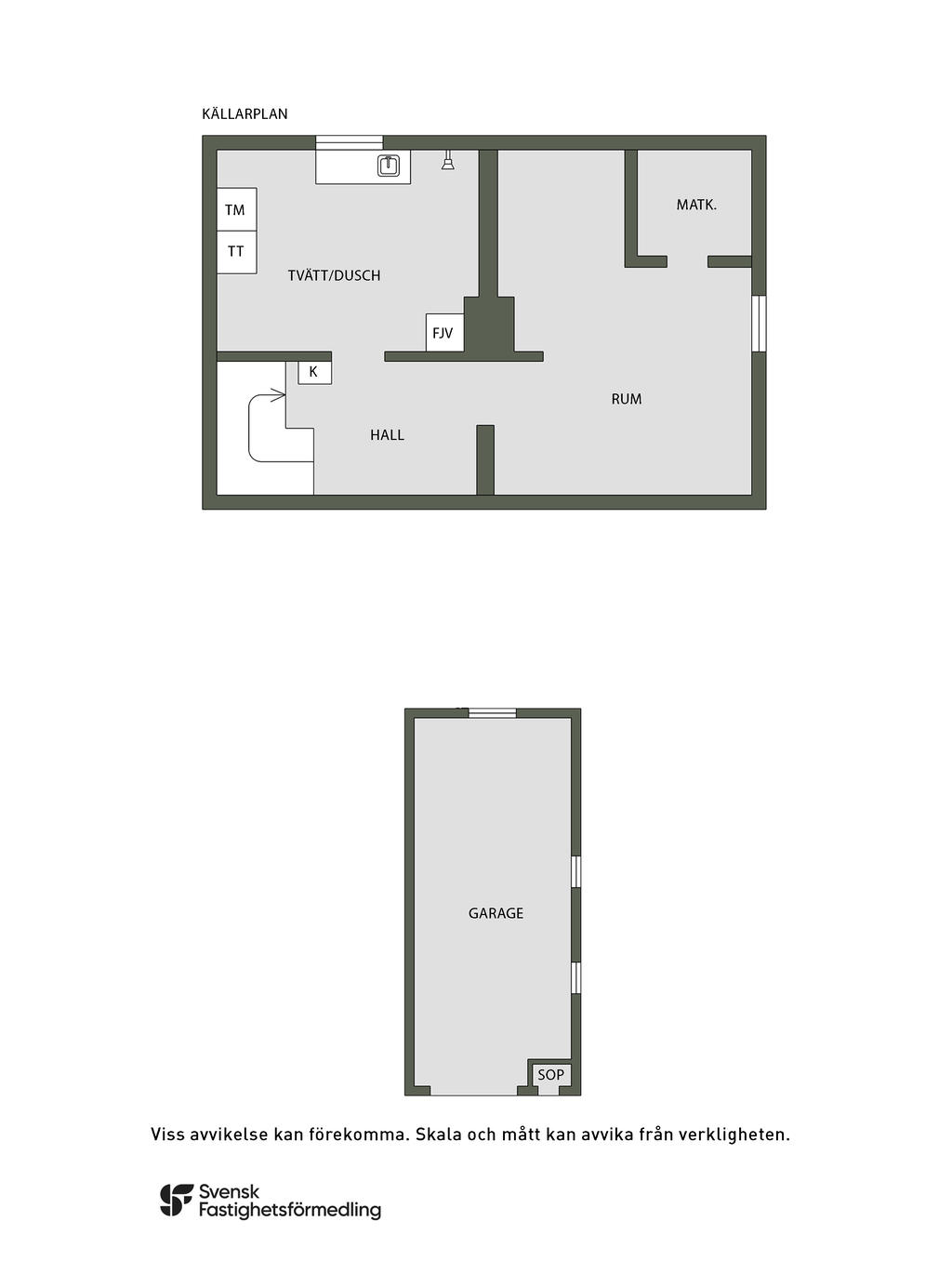 Planlösning Källarplan