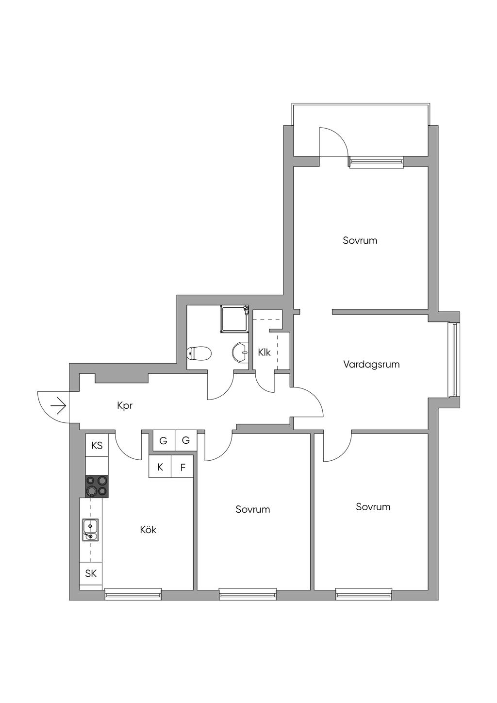 Planlösning 