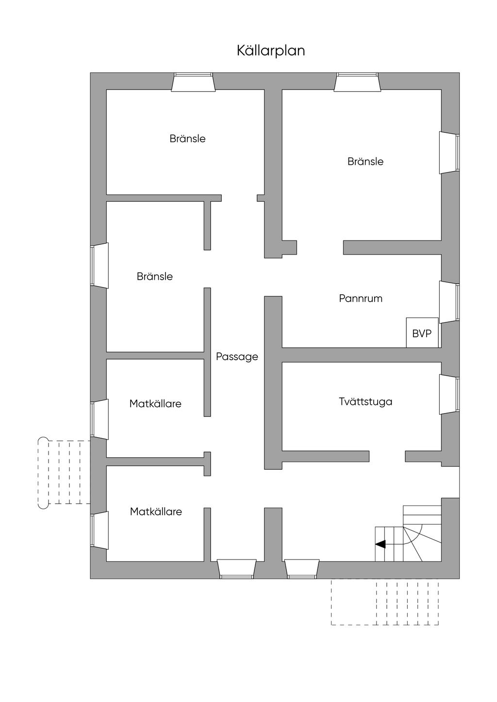 Källarplan