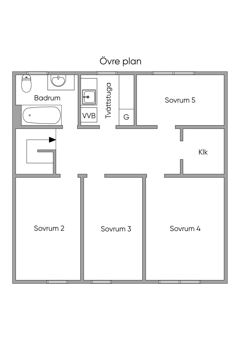 Övre plan