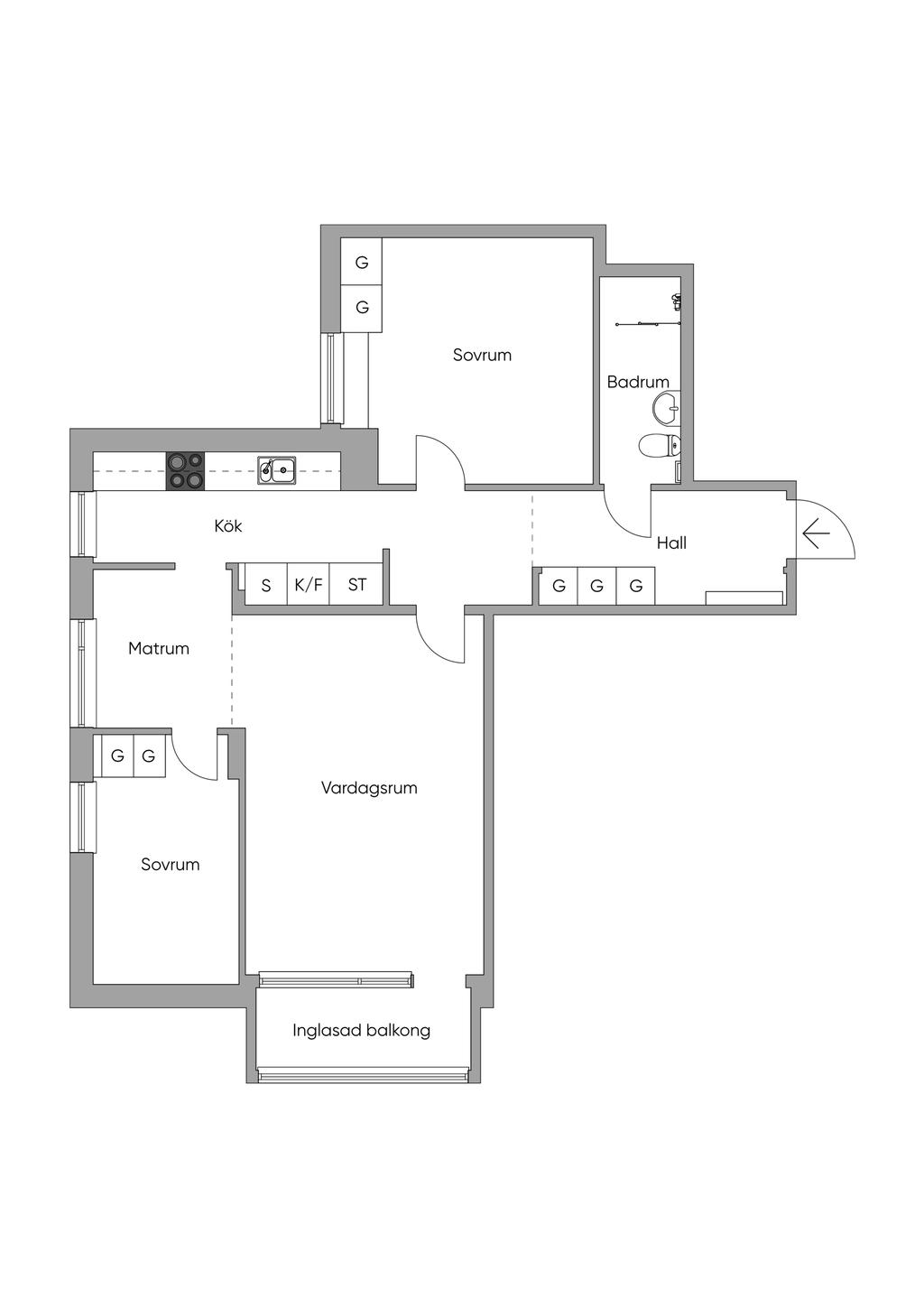 Planlösning