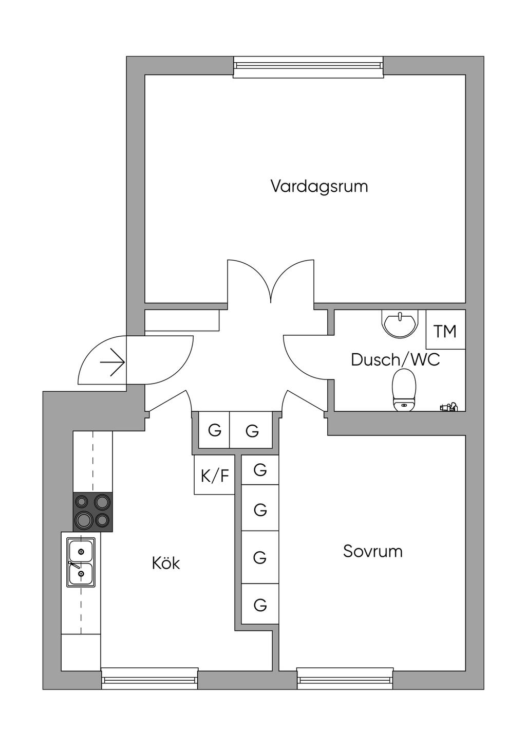 Planlösning 