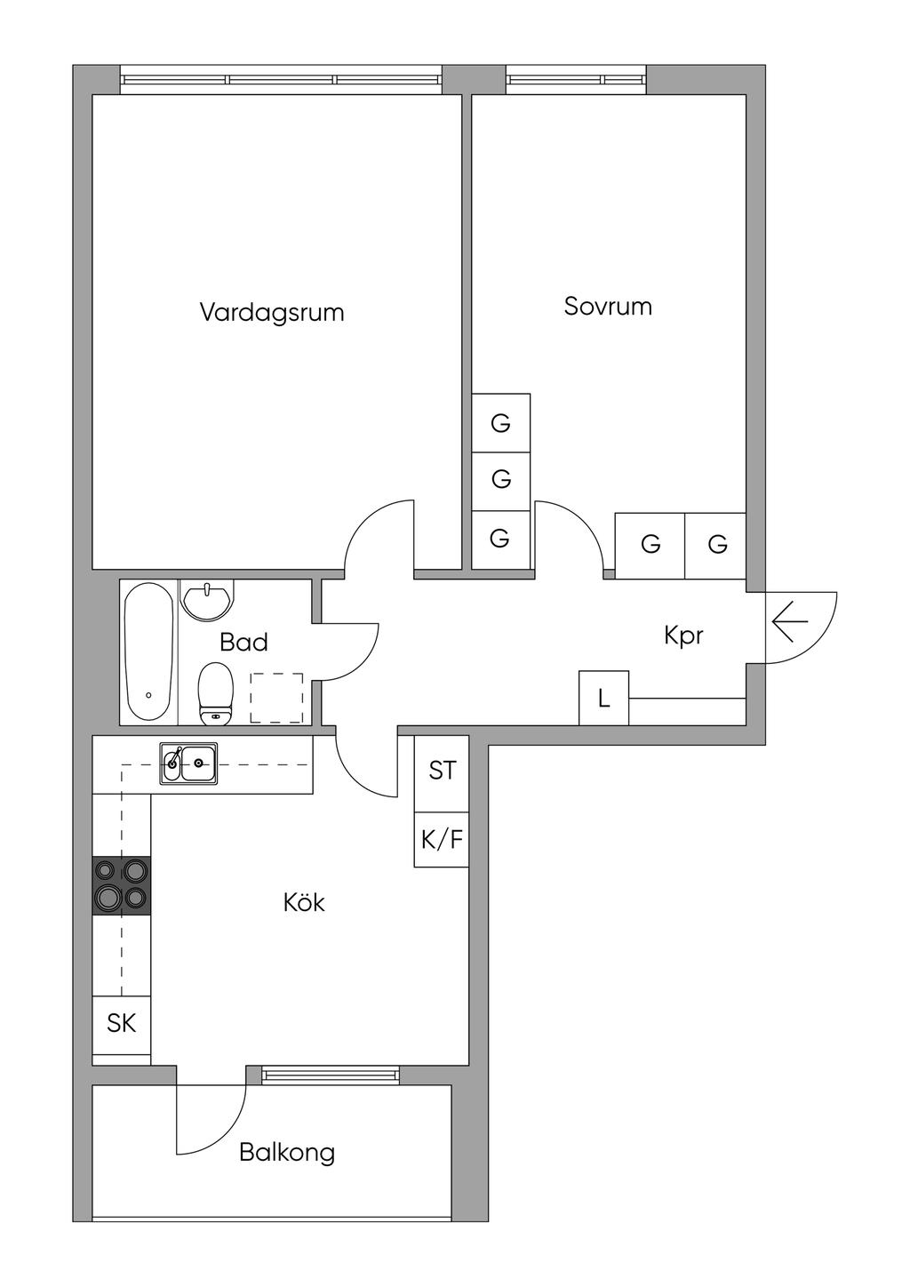 Planlösning