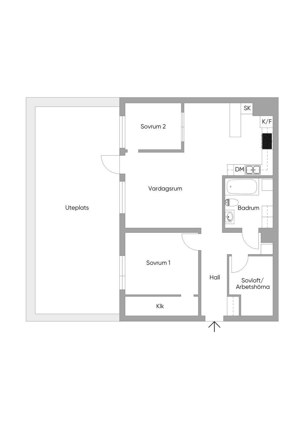 Alternativ planlösning