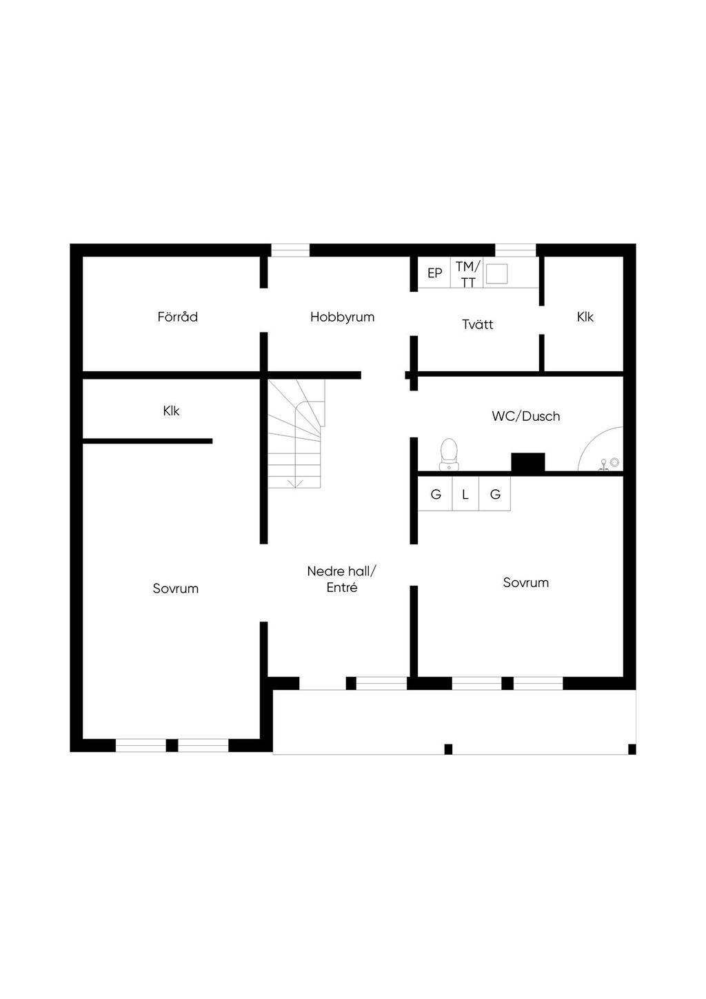 Suterrängplan