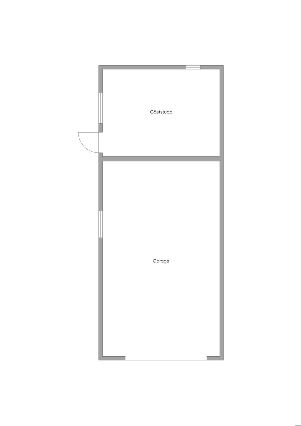 Garage-gästrum