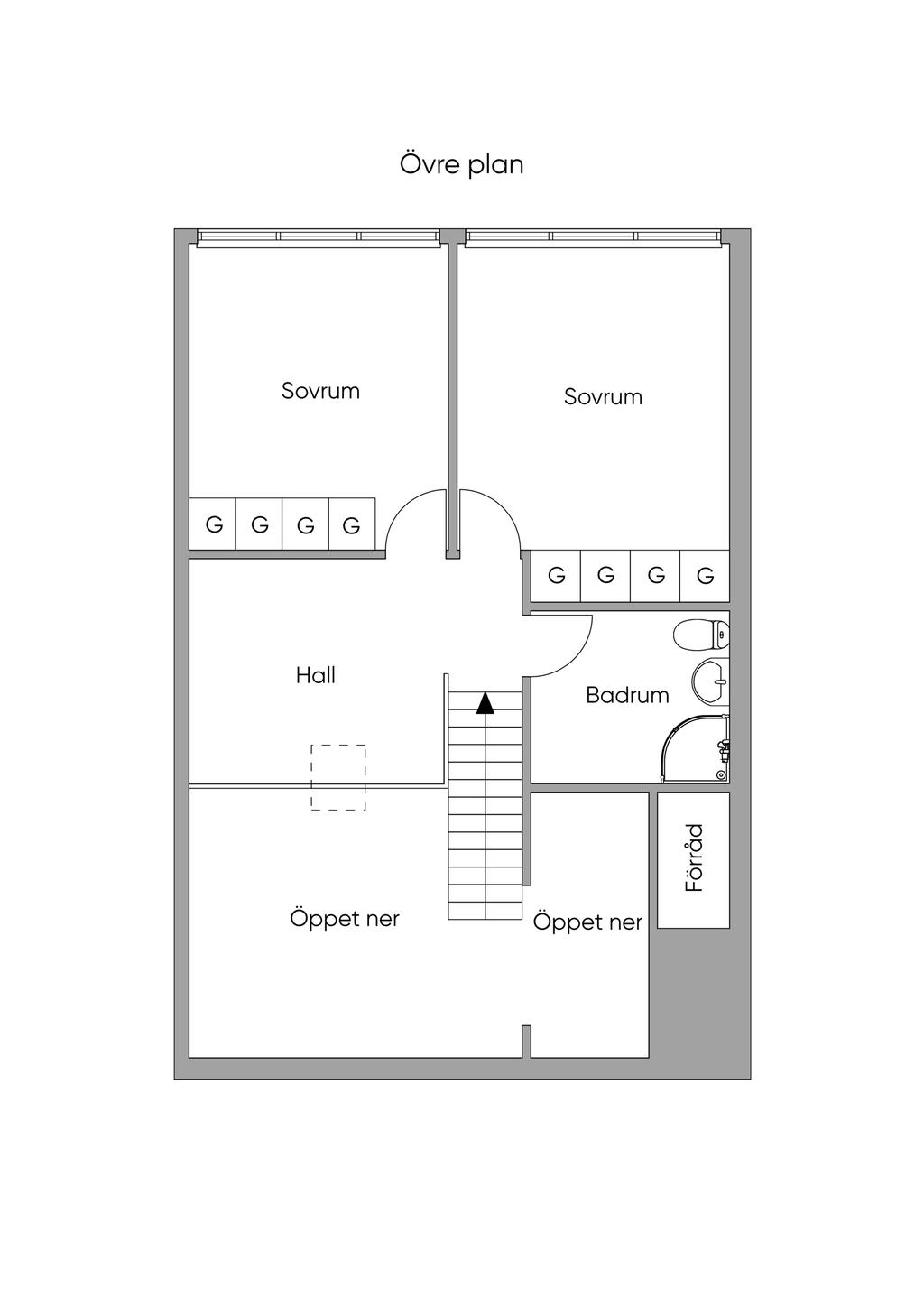 Övre plan