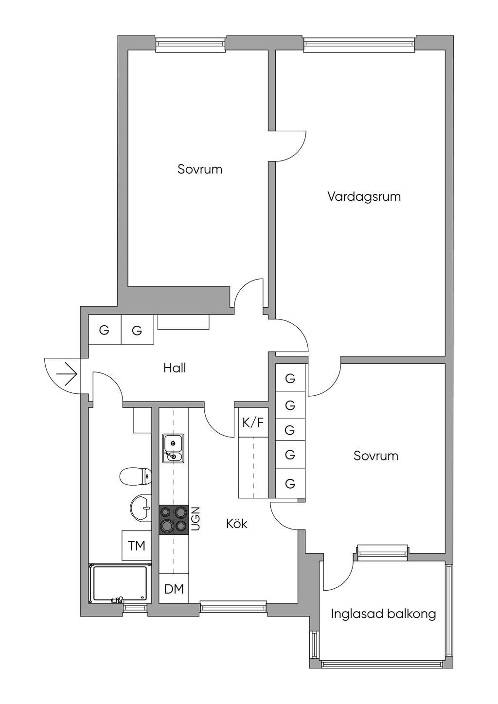 Planlösning