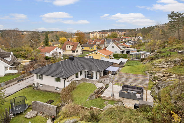 Hagarnevägen 18 med flera uteplatser