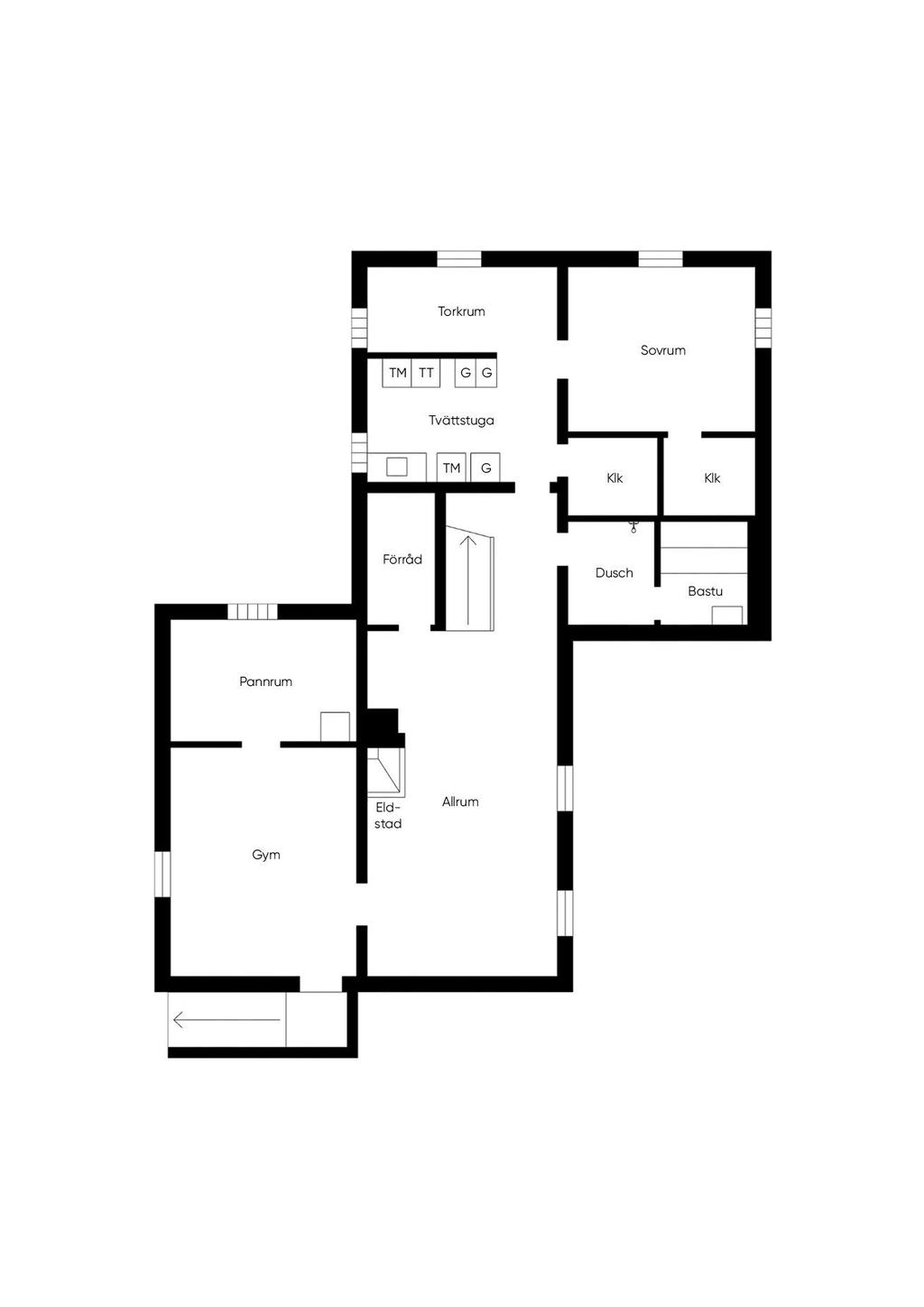 Källarplan