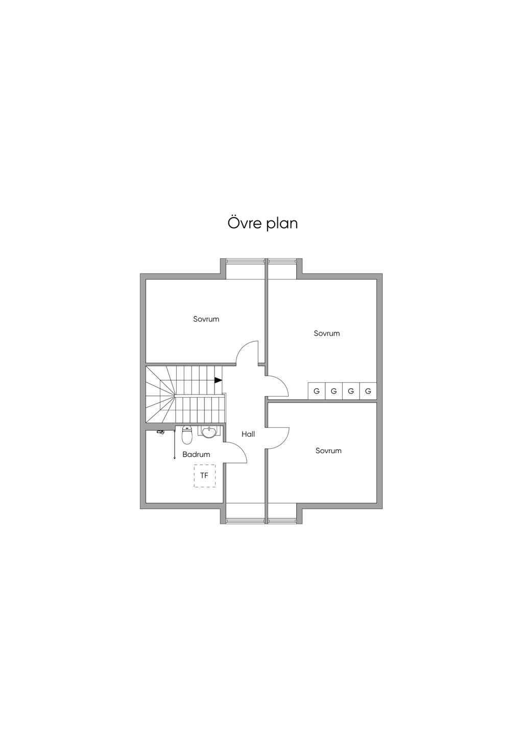 Planskiss 2D, Övre Plan